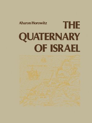 cover image of The Quaternary of Israel